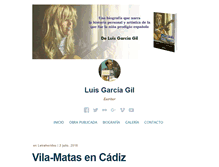 Tablet Screenshot of luisgarciagil.com